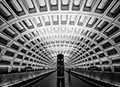 Washington subway underground station, USA