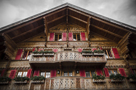 faĉade chalet suisse